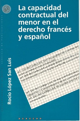 La capacidad contractual del menor en el derecho español y francés