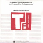 La expresión escrita de alumnos con deficiencia auditiva: análisis de textos