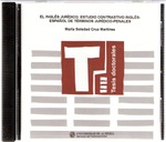 El inglés jurídico: estudio contrastivo Inglés-Español de términos jurídico-penales