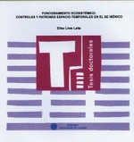 Funcionamiento ecosistémico: controles y patrones espacio-temporales en el SE Ibérico