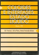 Coloides e interfases. Estado líquido