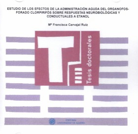 Estudio de los efectos de la administración aguda del organofosforado clorpirifós sobre respuestas n