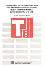 Reinervación del injerto hueso tendón hueso como plastia de sustitución del ligamento cruzado anterior de la rodilla. Estudio experimental en el gato