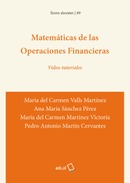 Matemáticas de las Operaciones Financieras. Vídeo-tutoriales