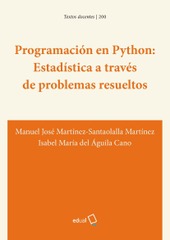 Programación en Python: Estadística a través de problemas resueltos