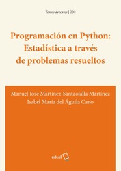 Programación en Python: Estadística a través de problemas resueltos 