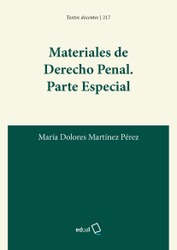 Materiales de Derecho Penal. Parte especial Materiales de Derecho Penal. Parte especial