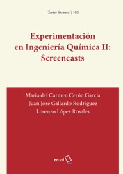 Experimentación en Ingeniería Química II: Screencasts Experimentación en Ingeniería Química II: Screencasts