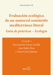 Evaluación ecológica de un matorral semiárido mediterráneo litoral