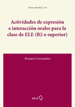 Actividades de expresión e interacción orales para la clase de ELE (B2 o superior)