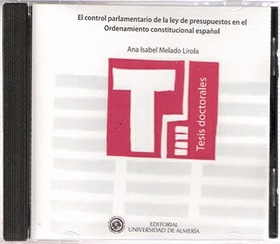 El control parlamentario de la ley de presupuestos en el Ordenamiento constitucional español