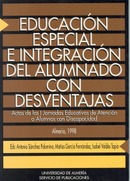Educación especial e integración del alumnado con desventajas
