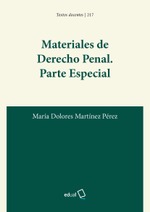 Materiales de Derecho Penal. Parte especial