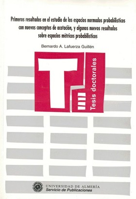 Primeros resultados en el estudio de los espacios normados probabilísticos con nuevos conceptos de a