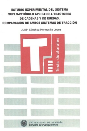 Estudio experimental del sistema suelo-vehículo aplicado a tractores de cadenas y de ruedas. Compara
