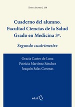 Cuaderno del alumno. Facultad de Ciencias de la Salud Grado en Medicina 3º. Segundo cuatrimestre