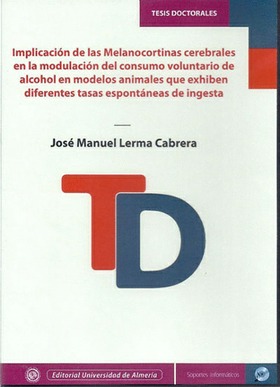 Implicación de las melanocortinas  cerebrales en la modulación del consumo voluntario de alcohol en 