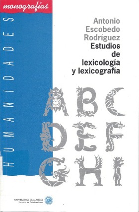Estudios de lexicología y lexicografía