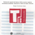 Distribución espacial del balance hídrico anual en regiones montañosas semiáridas. Aplicación en Sie