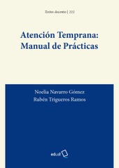 Atención temprana. Manual de prácticas
