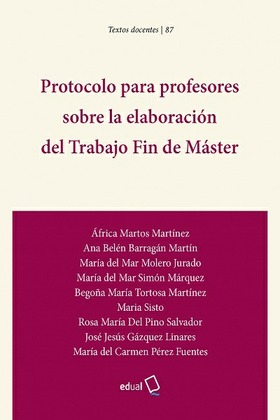 Protocolo para profesores sobre la elaboración del Trabajo Fin de Máster