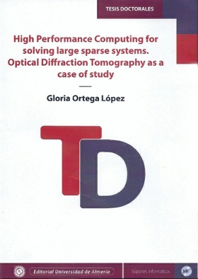 High performance computing for solving large sparse systems. Optical diffraction tomography as a cas