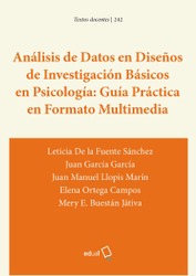 Análisis de datos en diseños de investigación básicos en Psicología 