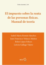 El impuesto sobre la renta de las personas físicas. Manual de teoría