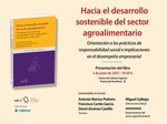 Presentación del libro: Hacia el desarrollo sostenible del sector agroalimentario