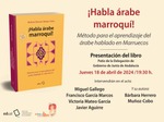 Presentación del libro ¡Habla árabe marroquí!